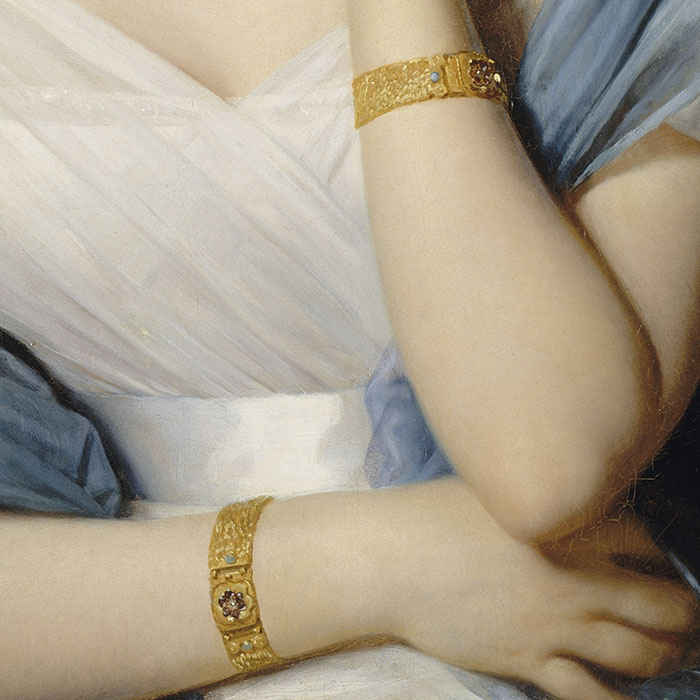 Delphine Gay, Madame Émile de Girardin, détail