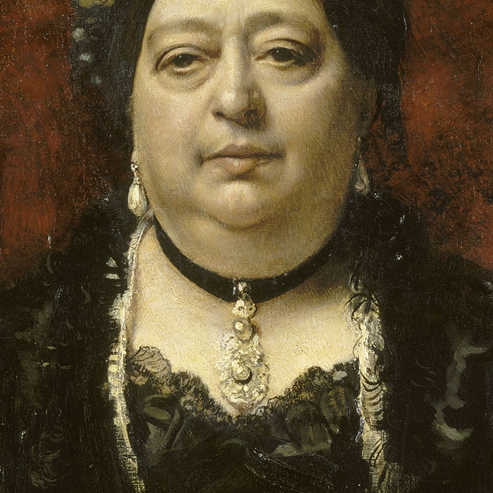 Portrait de Madame Léopold Stern, détail